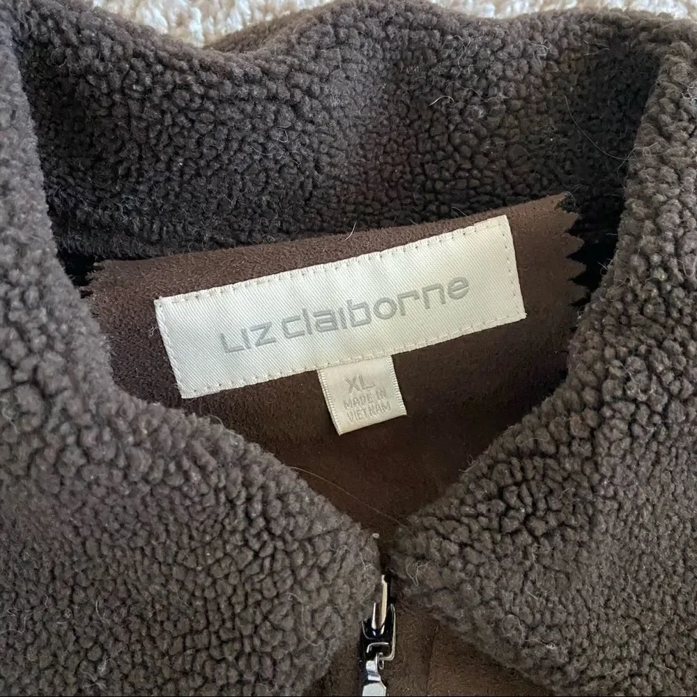 Liz Claiborne Brown Jacket - Picture 2 of 4